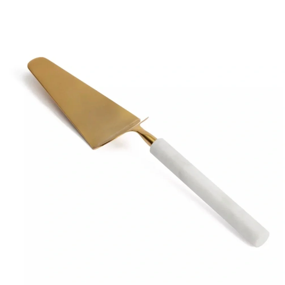Dining & Entertaining / All Serveware THIRSTYSTONE Gold Pie Server with Handle